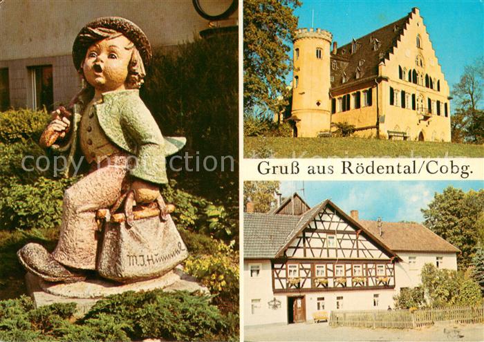Roedental Hummelfigur Schloss Rosenau Happachsmuehle