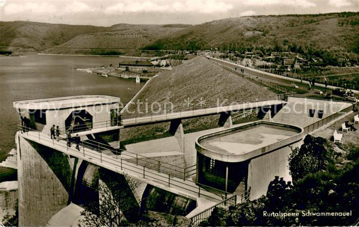 Rurtalsperre Schwammenauel Fliegeraufnahme