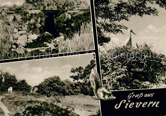 Sievern Weserquelle Storchennest Landschaft