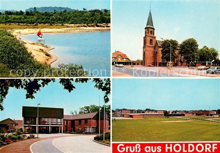 Holdorf Niedersachsen Strand Kirche Ortspartien