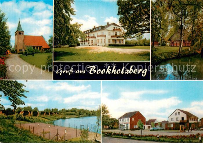 Bookholzberg Kirche Villa Fachwerkhaus Bungalows