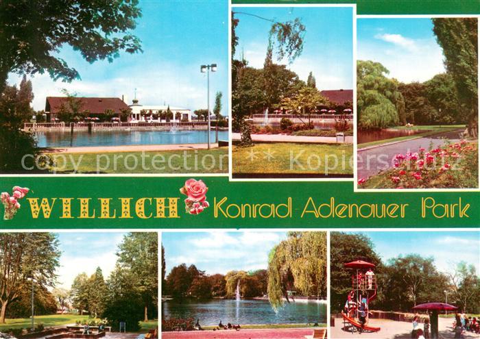 Willich Konrad Adenauer Park Teilansichten