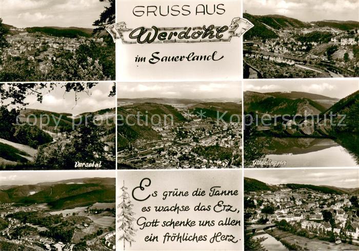 Werdohl Fliegeraufnahmen Versetal uetterlingsen