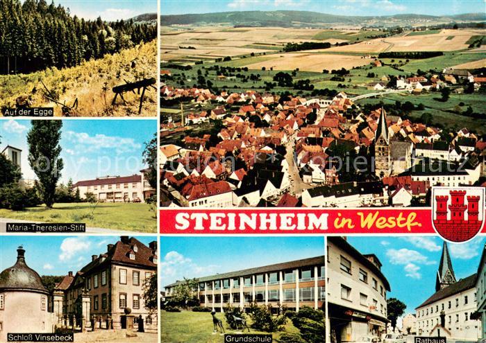 Steinheim Westfalen Auf der Egge Maria Theresien Stift Schloss Vinsebeck Flieger