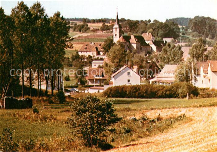 Muenchsteinach Teilansicht mit Klosterkomplex