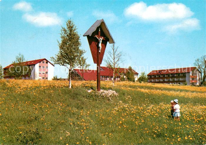 Moosbach Sulzberg Bibel und Erholungsheim Hensoltshoehe Wegekreuz