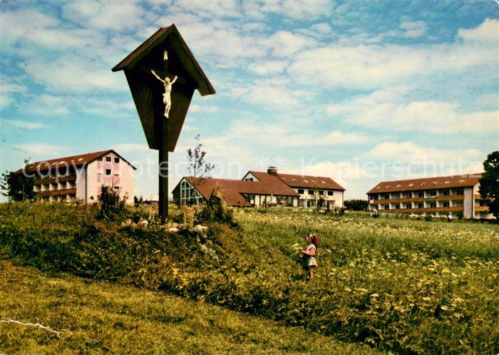 Moosbach Sulzberg Bibel und Erholungsheim Hensoltshoehe Wegekreuz