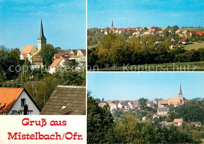 Mistelbach Oberfranken Kirche Ortsansichten
