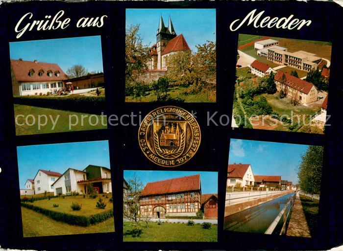 Meeder St Laurentius Kirche Kindergarten Verbandsschule Neue Siedlung Gretenhaus