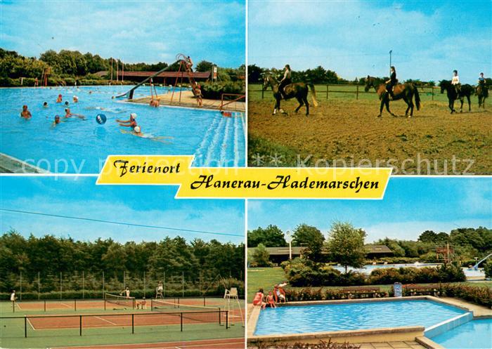 Hanerau-Hademarschen Schwimmbad Reitplatz Tennisplatz Pool