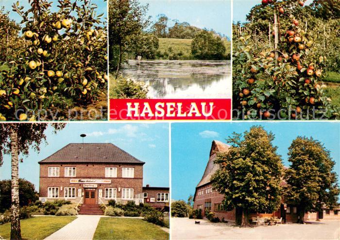 Haselau Apfelbaeume Teich Jaegerkrug Hohenhorst Haselauer Landhaus