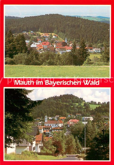 Mauth Niederbayern Panorama Ortsansicht