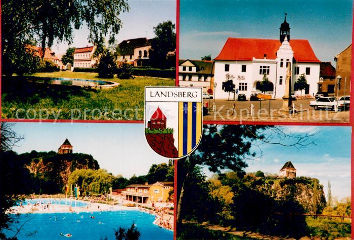 Landsberg Lech Park Rathaus Schwimmbad Kirche
