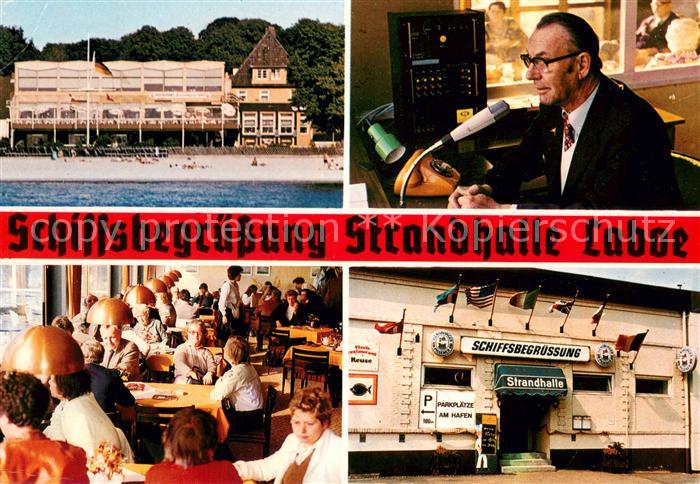 Laboe Schiffsbegruessung Strandhalle Laboe Gastststube