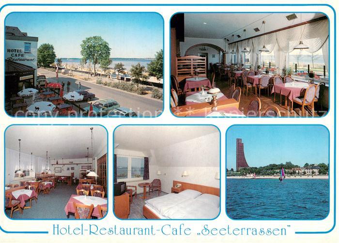 Laboe Hotel Cafe Seeterrassen Gastraeume Zimmer Marine Ehrenmal