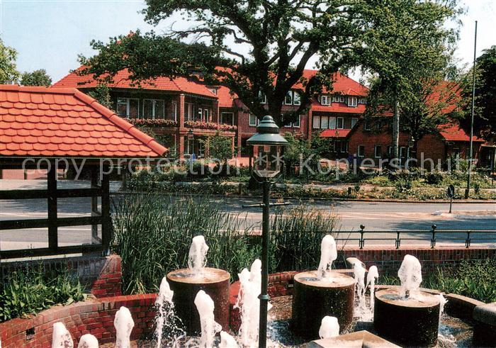 Rellingen Springbrunnen am Rathausplatz