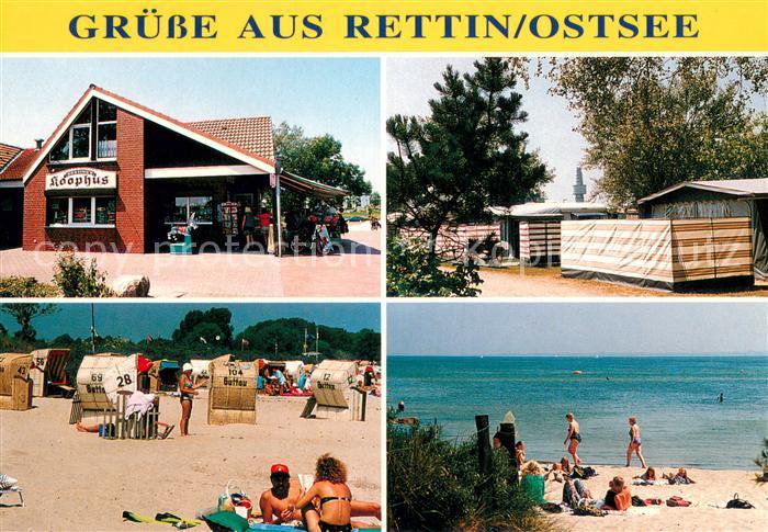 Rettin Koophus Camping Strandpartien