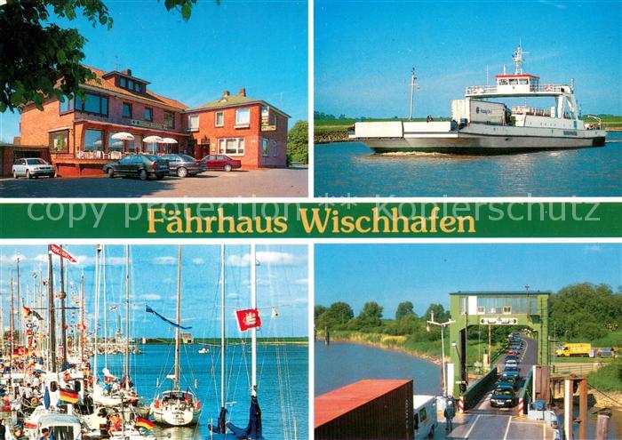 Wischhafen Faehrhaus Wischhafen Faehre Jachthafen Faehranleger