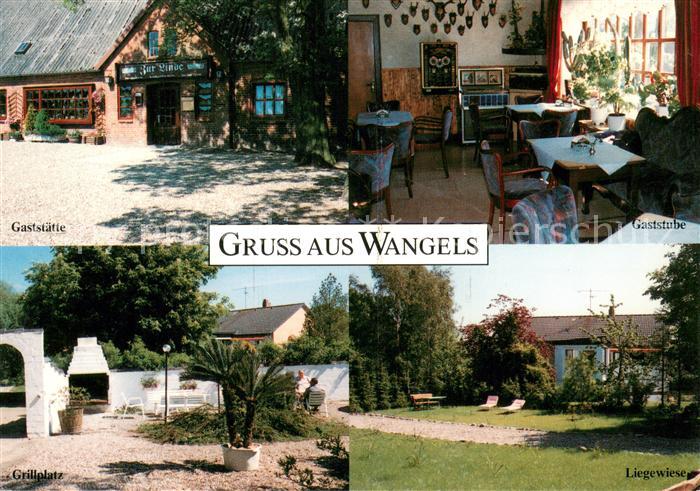 Wangels Gaststaette Zur Linde Gaststube Grillplatz Liegewiese
