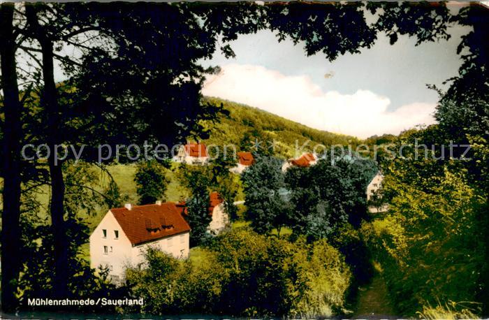 Muehlenrahmede Ansicht vom Waldrand aus