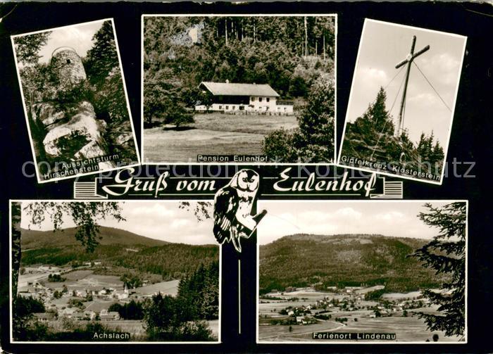 Wolfertsried Pension TagesCafe Eulenhof Aussichtsturm Hirschenstein Gipfelkreuz