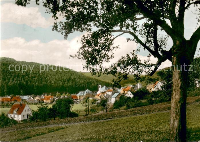 Windheim Hafenlohr Panorama Spessart