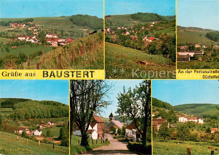 Baustert Panorama Erholungsort an der Ferienstrasse Suedeifel