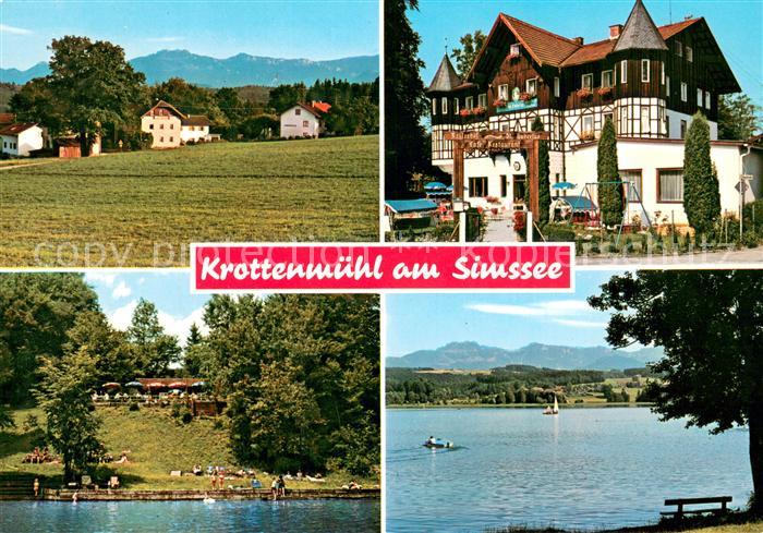 Krottenmuehl Soechtenau Rosenheim Bayern Soechtenau Rosenheim Bayern Panorama Re