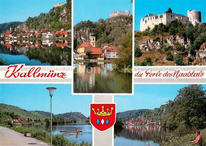 Kallmuenz Ort an der Naab Uferstrasse Burgruine