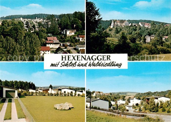 Hexenagger Panorama mit Schloss und Waldsiedlung