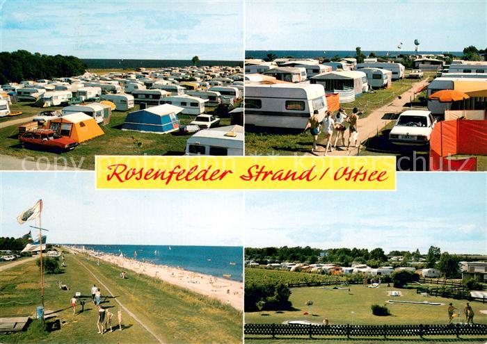 Rosenfeld Holstein Rosenfelder Strand an der Ostsee Campingplatz