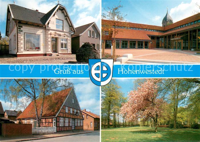 Hohenwestedt Teilansichten Fachwerkhaus Parkanlagen