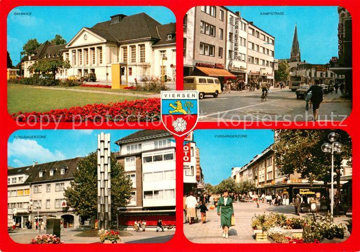 Viersen Bahnhof Kampstrasse Innenstadt Fussgaengerzone