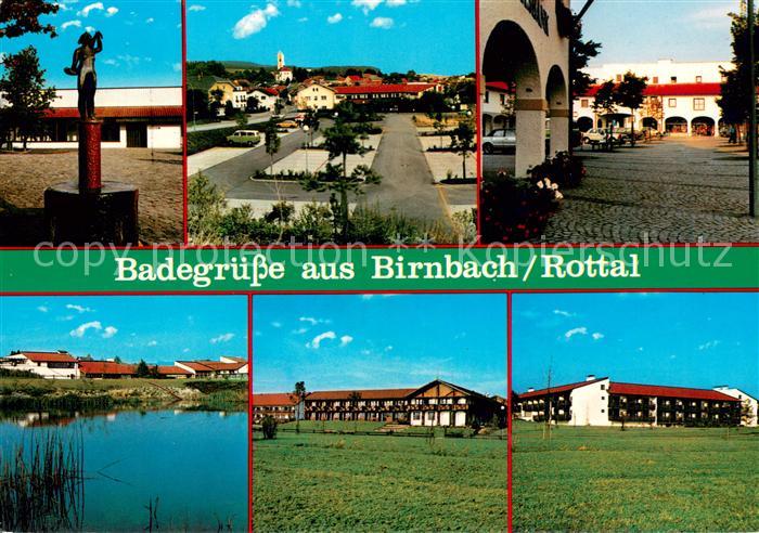 Birnbach Rottal Thermalbad Ortsansicht