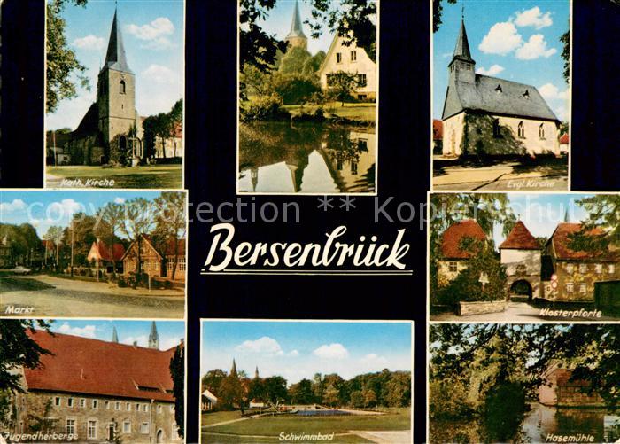 Bersenbrueck Kirche Markt Klosterpforte Jugendherberge Freibad Hasemuehle