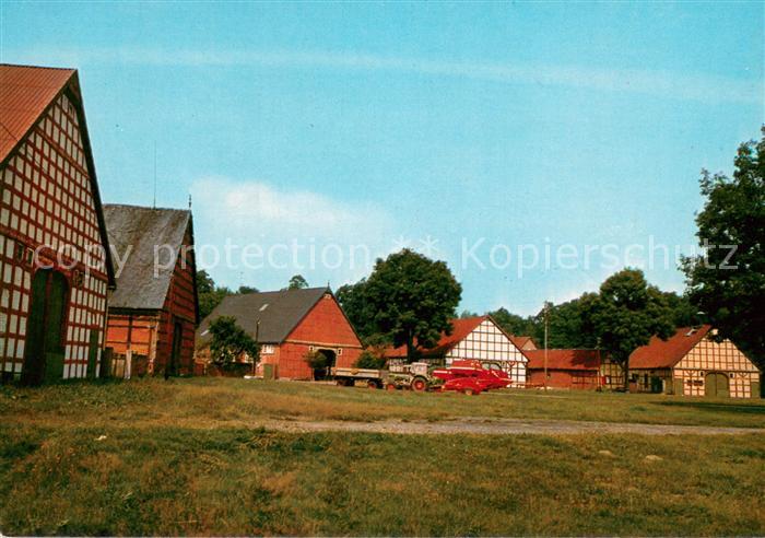 Saasse Runddorf Fachwerkhaeuser Baeuerliche Anwesen