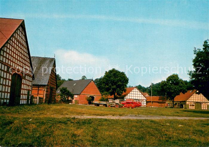 Saasse Runddorf Fachwerkhaeuser Baeuerliche Anwesen