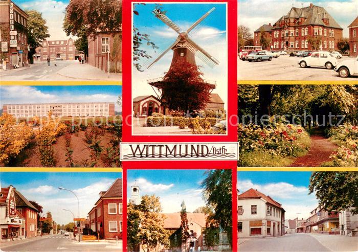 Wittmund Ortsansichten Parkanlagen Windmuehle