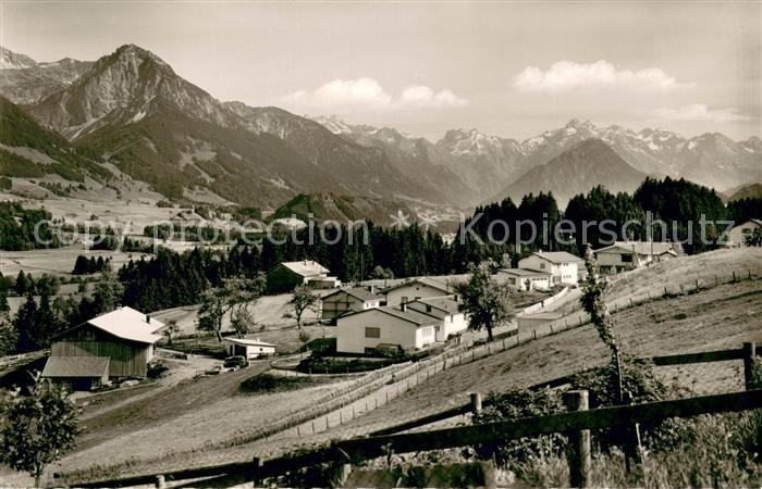 Tiefenberg mit Allgaeuer Hochgebirge