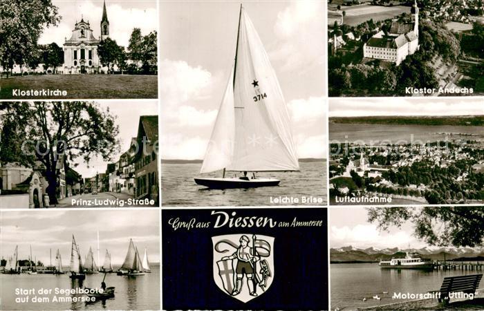 Diessen Ammersee Klosterkirche Prinz Ludwig Strasse Regatta Ammersee Kloster And