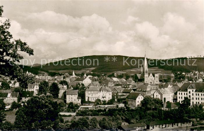 Olpe Meschede Panorama