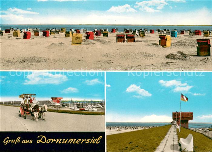 Dornumersiel Strandpartie Kutschfahrt Damm