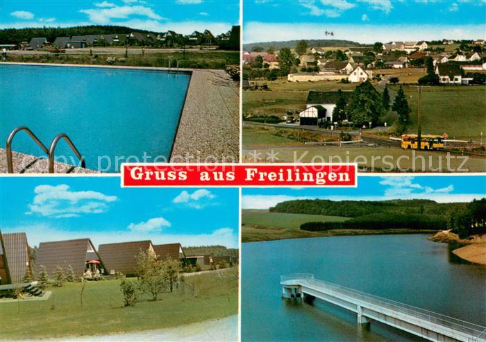 Freilingen Blankenheim Freibad Panorama Bungalows Seepartie