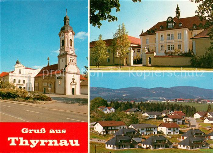 Thyrnau Kirche Schloss Panorama