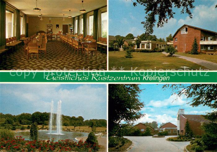 Krelingen Geistliches Rruestzentrum Saal Fontaene Teilansicht
