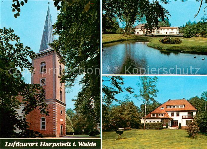 Harpstedt Kirche Schwanenteich Villa
