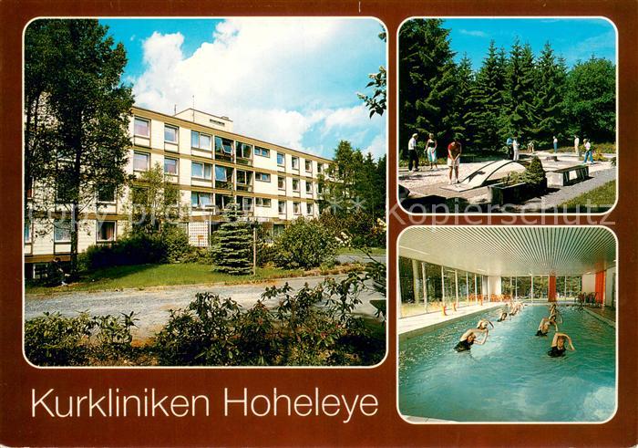Hoheleye Kurklinik Hoheleye Minigolf Hallenbad