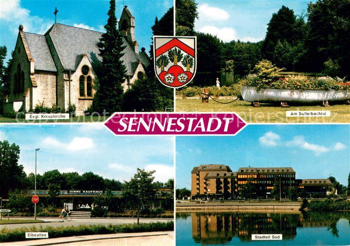 Sennestadt Ev Kreuzkirche Am Bullerbachtal Elbeallee Stadtteil Sued