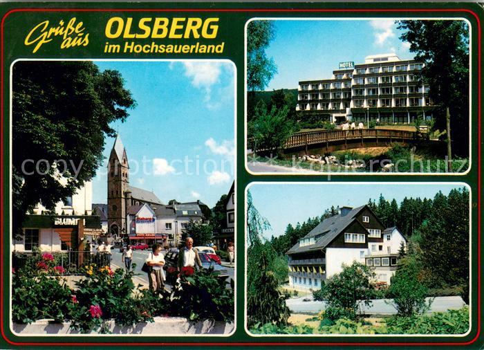 Olsberg Sauerland Nikolauskirche Parkhotel Klinik am Stein