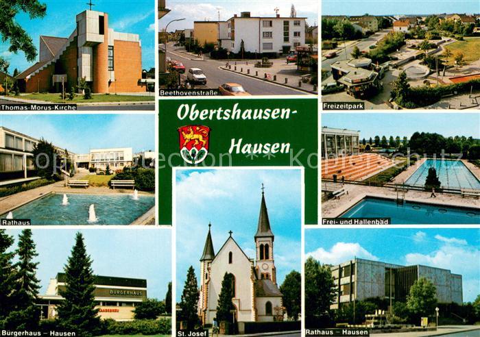 Obertshausen Thomas Morus Kirche Beethovenstr Freizeitpark Rathaus Frei und Hall